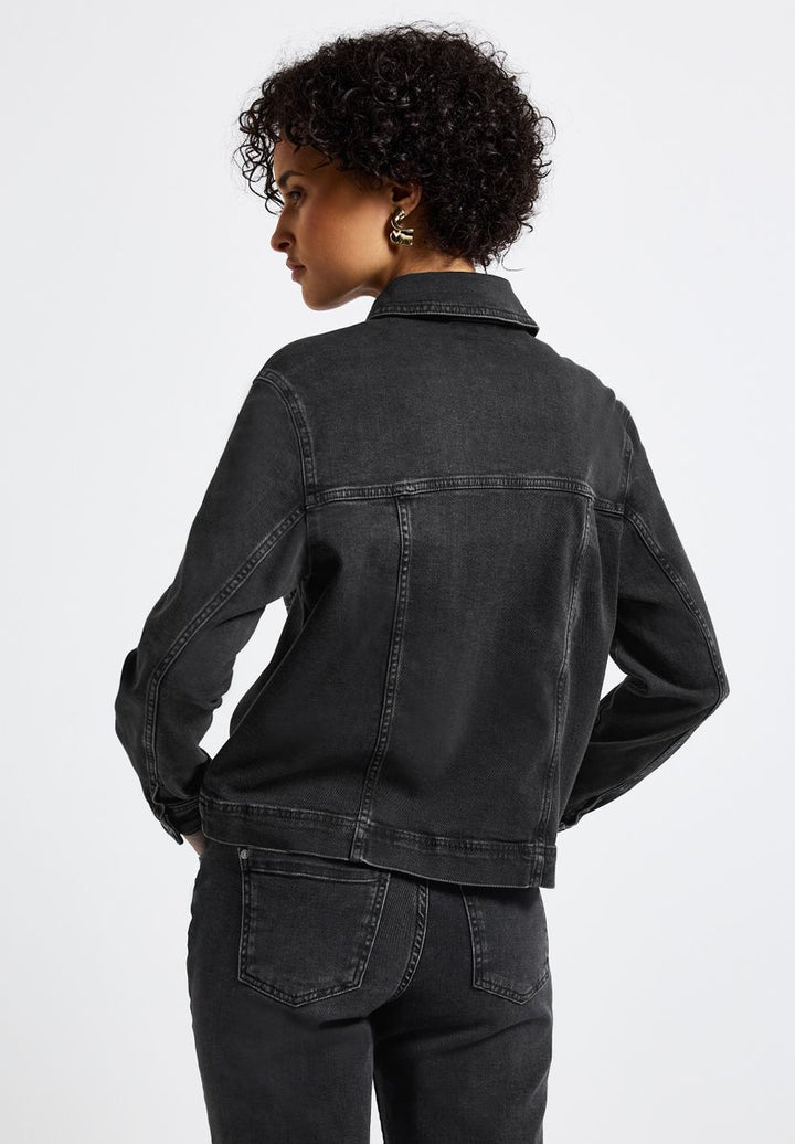 Jeansjacke mit Brusttaschen