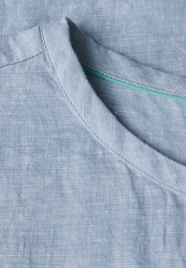 Leinen Chambray-Bluse