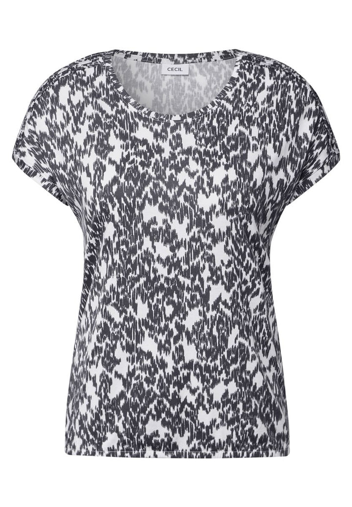 T-Shirt mit Minimal Print