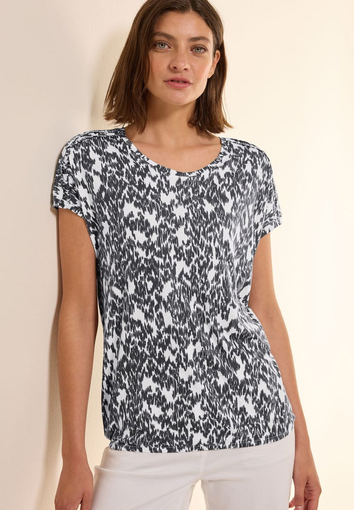 T-Shirt mit Minimal Print