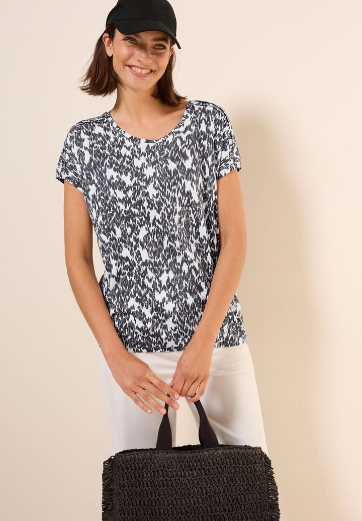 T-Shirt mit Minimal Print