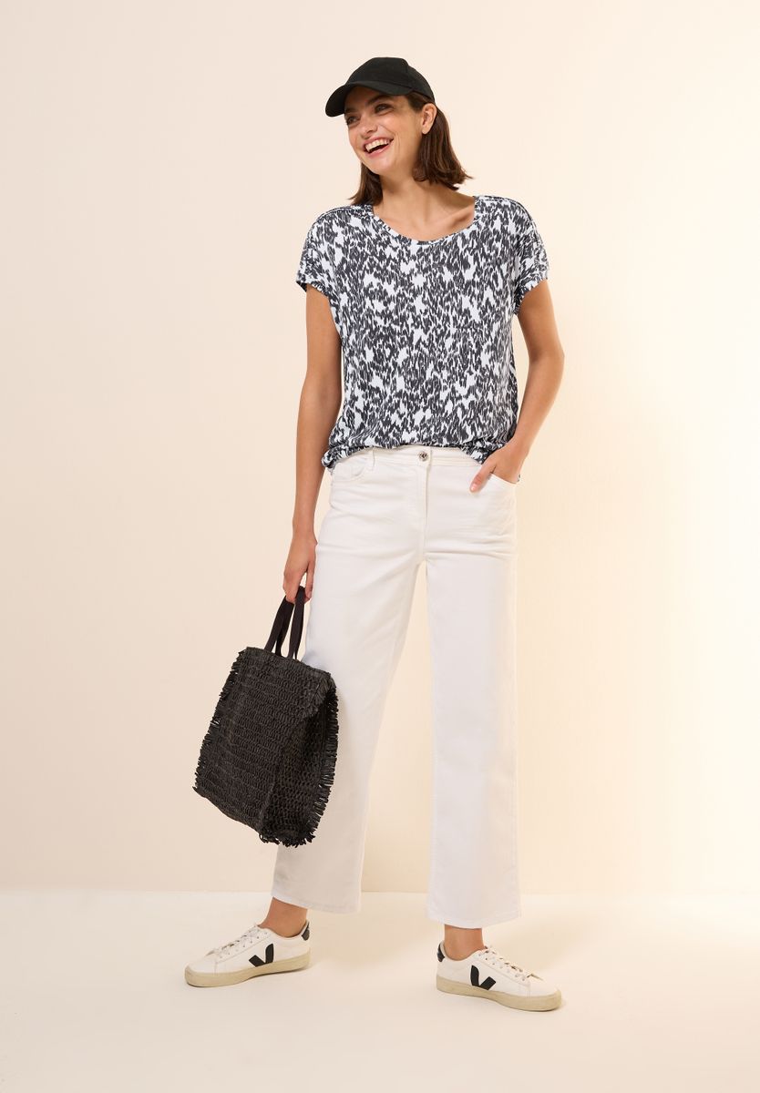 T-Shirt mit Minimal Print