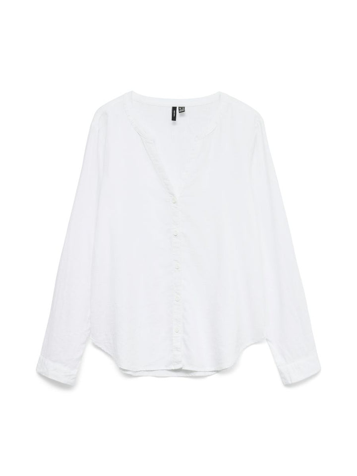VMLINN LS V-NECK SHIRT WVN NOOS