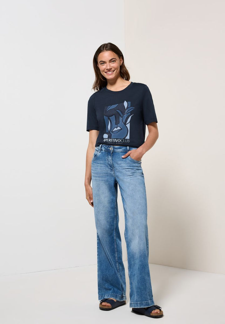 T-Shirt mit Print