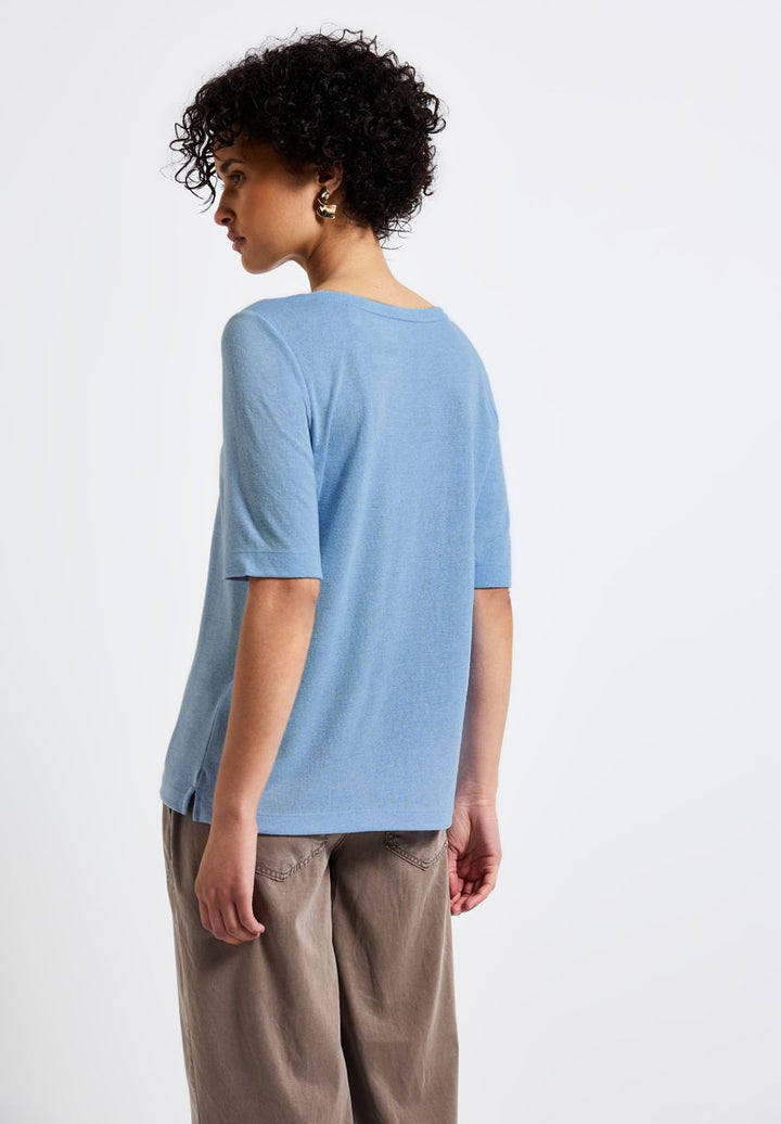 T-Shirt mit Folien-Wording