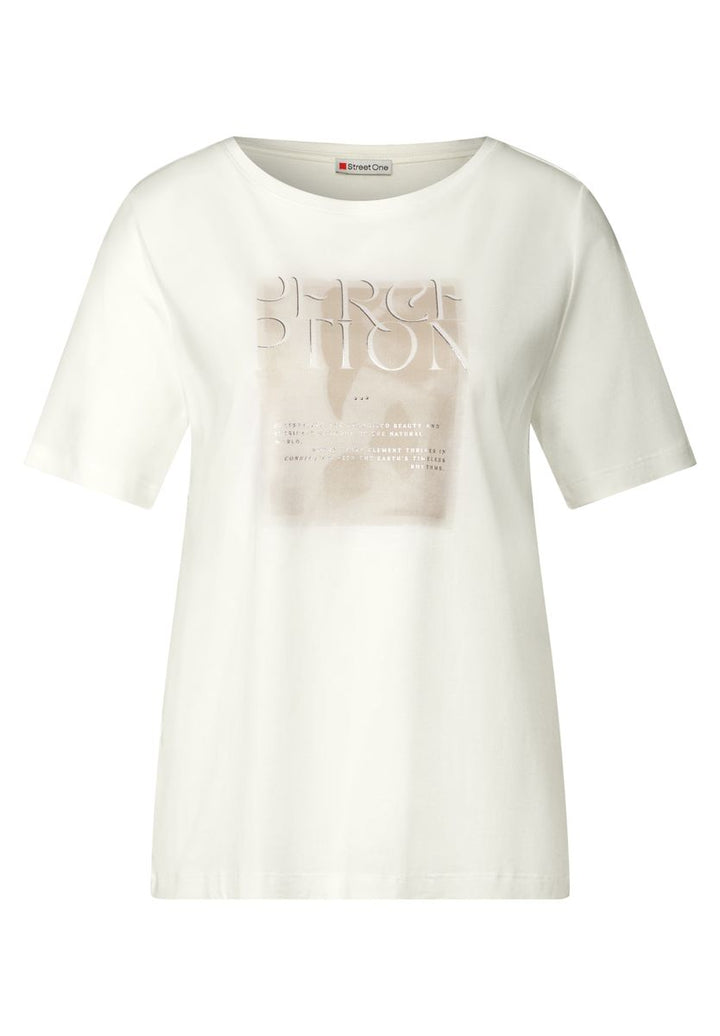 T-Shirt mit Frontprint