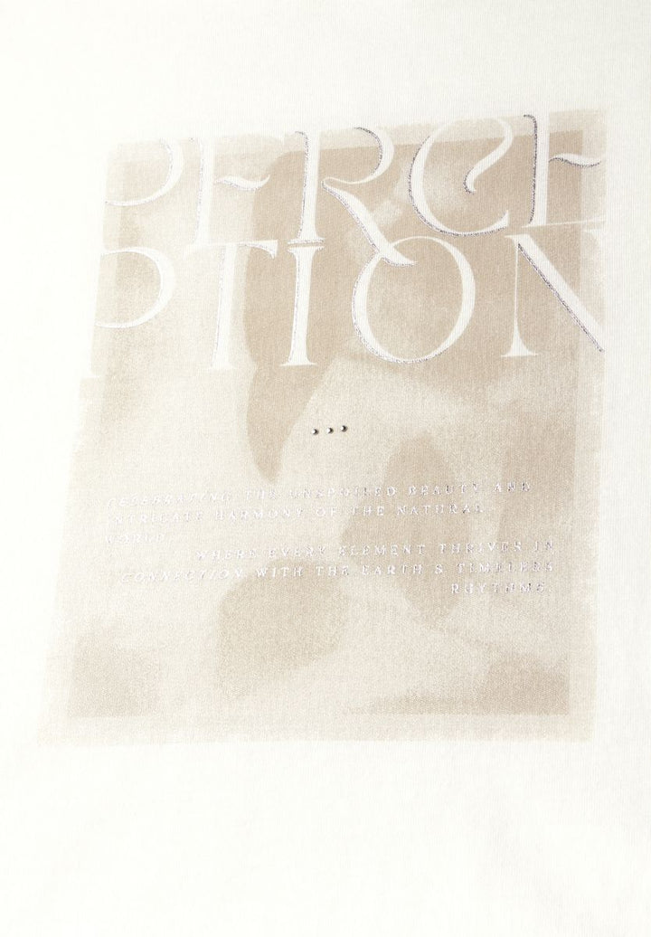 T-Shirt mit Frontprint