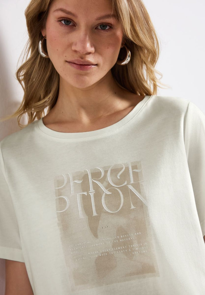 T-Shirt mit Frontprint
