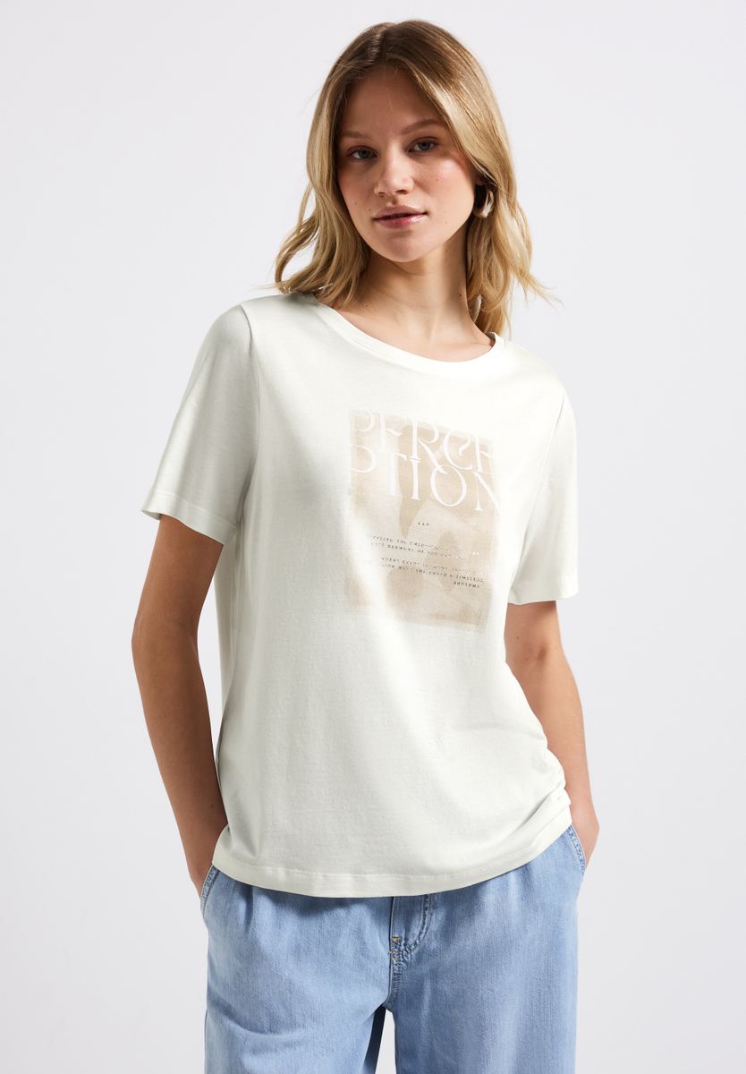 T-Shirt mit Frontprint
