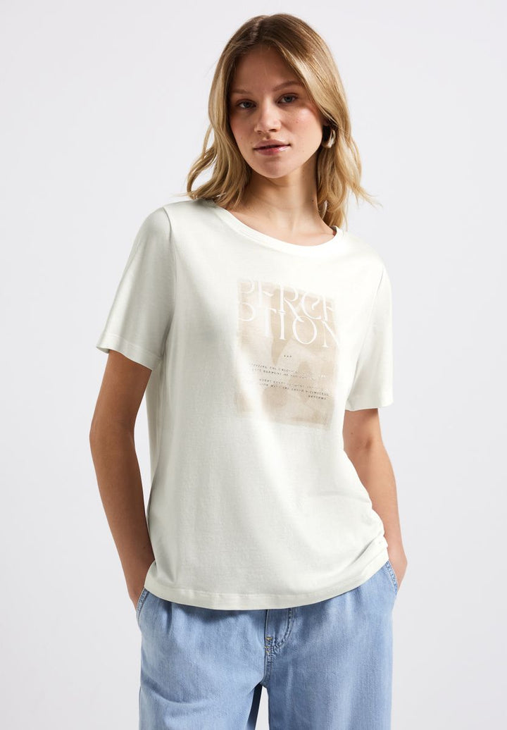 T-Shirt mit Frontprint