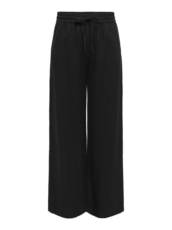 JDYSAY HW LINEN WIDE PANT WVN NOOS