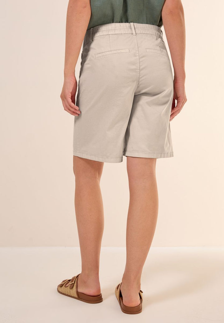 Twill Shorts im Washed-Look