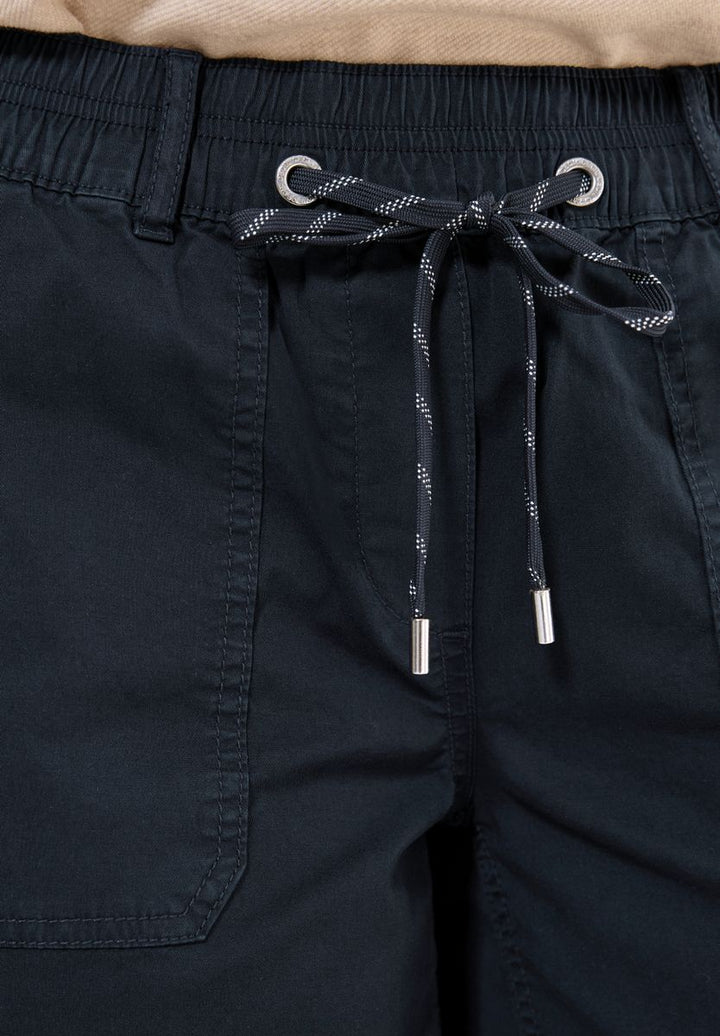 Twill Shorts im Washed-Look