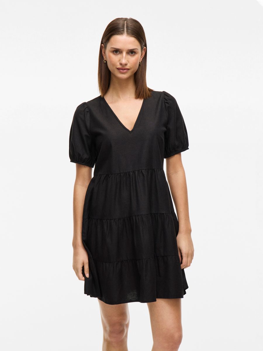 VIPRISILLA NEW S/S SHORT DRESS/2VOL/2