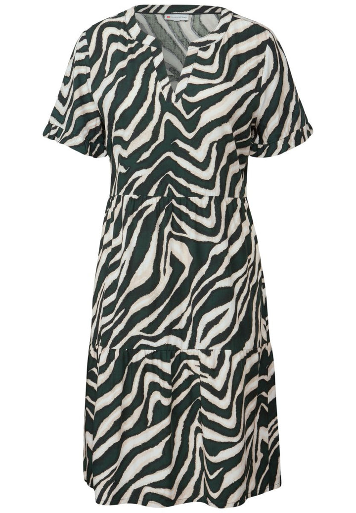 Gemustertes Tunika-Kleid