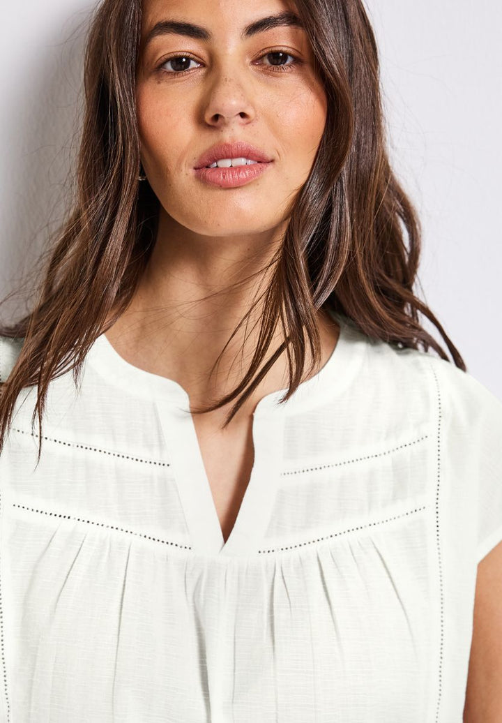 Bluse mit Tape-Details
