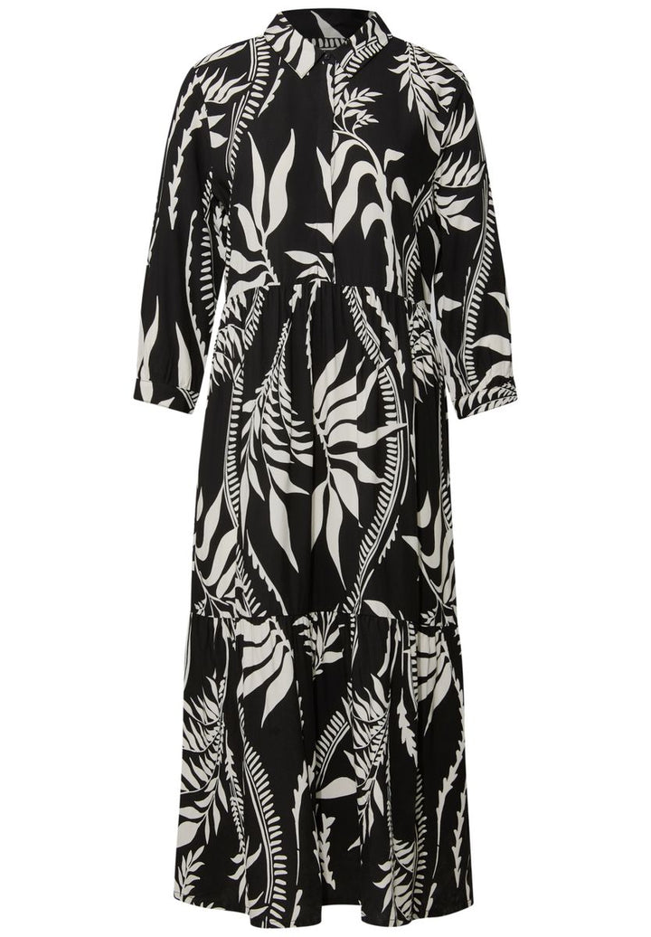 Blusenkleid mit Volants