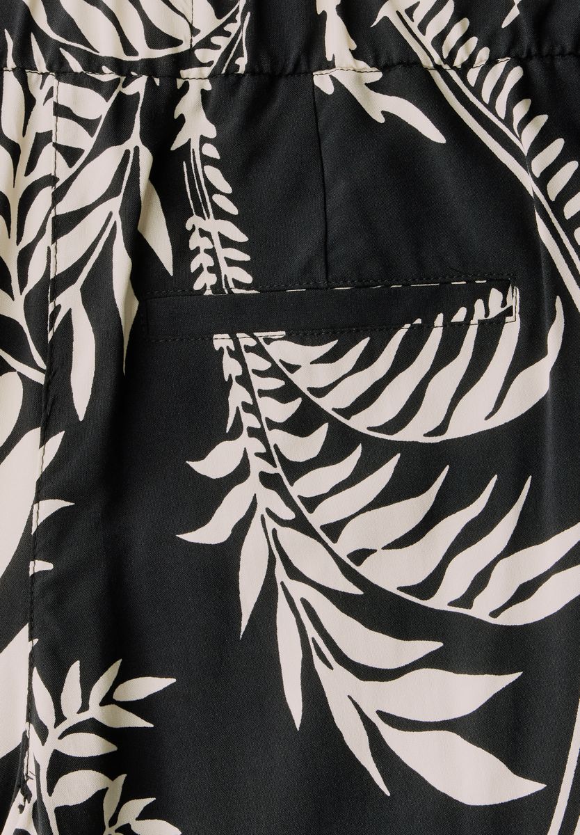Gemusterte Culotte