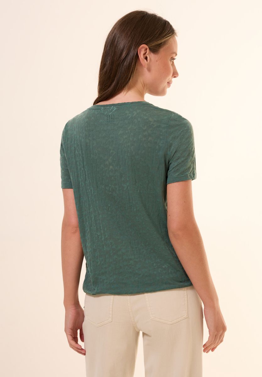 T-Shirt mit Schmucksteinen