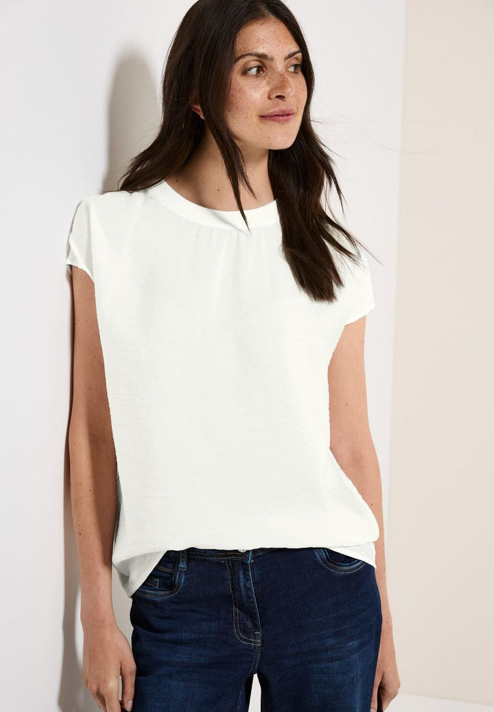 Bluse mit feiner Struktur