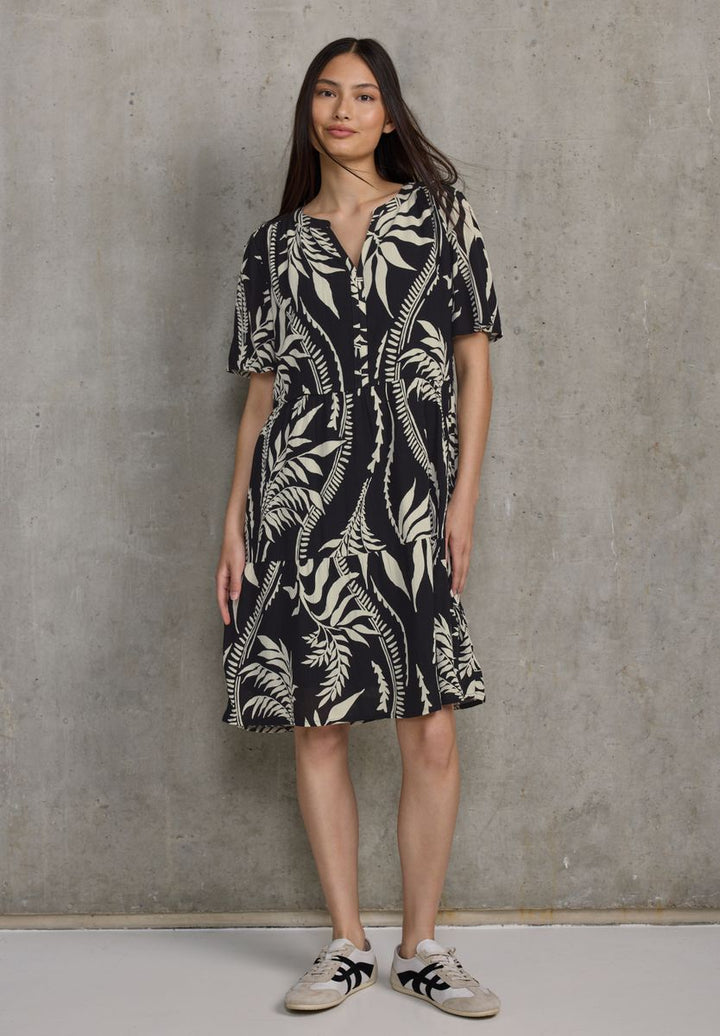 Gemustertes Tunika-Kleid