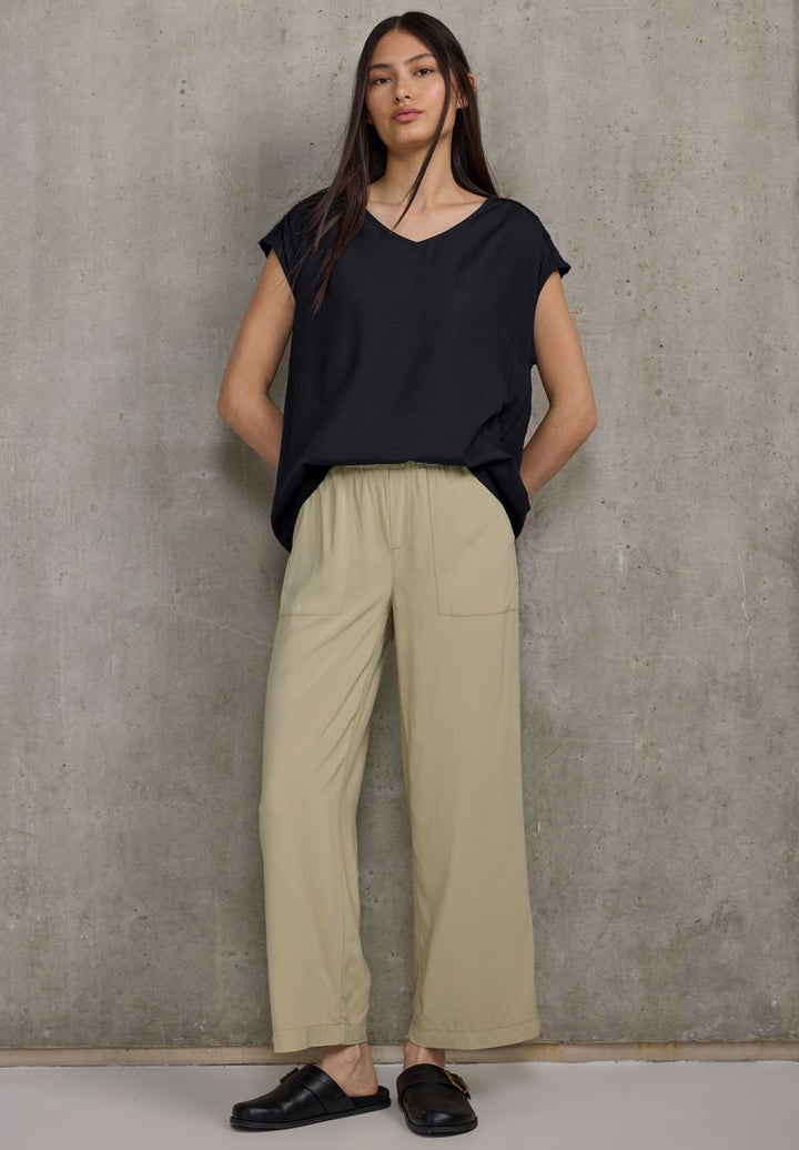 Blusenshirt mit Spitze