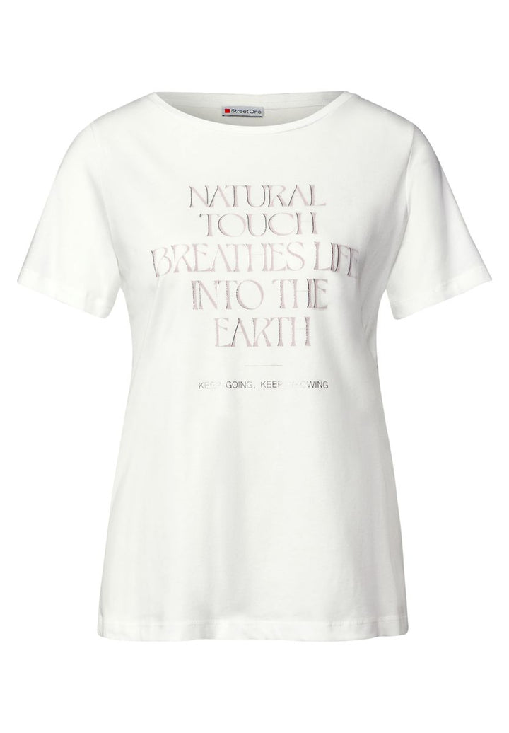 Shirt mit Wording Artwork