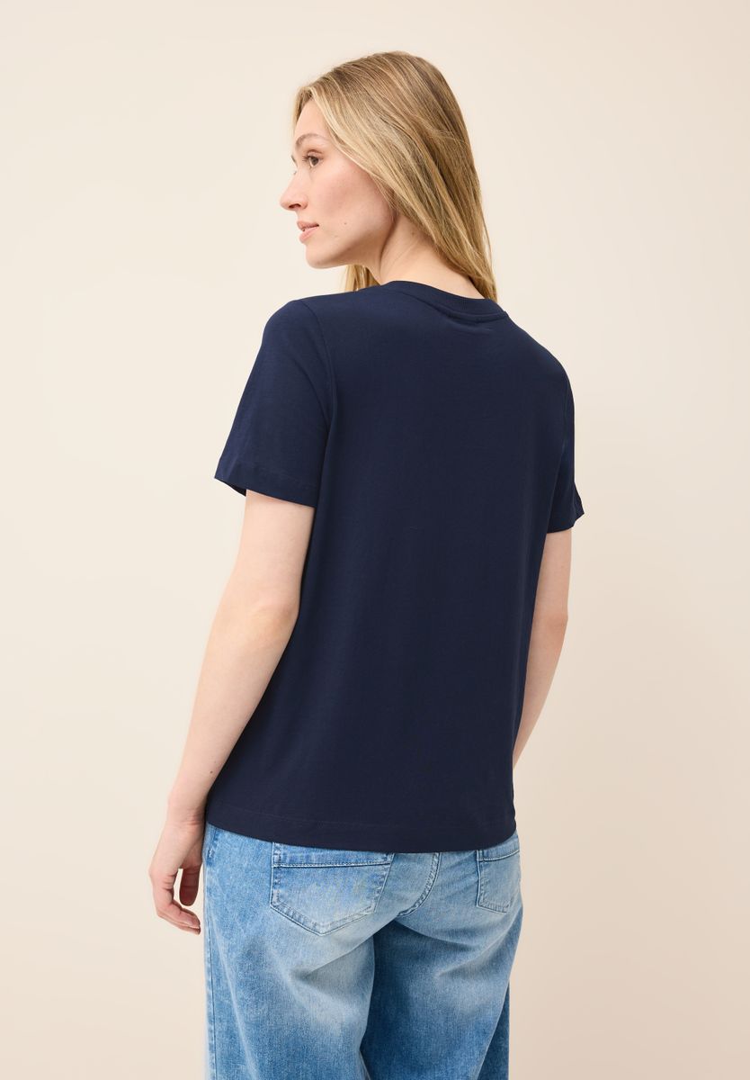 T-Shirt mit Wording-Detail
