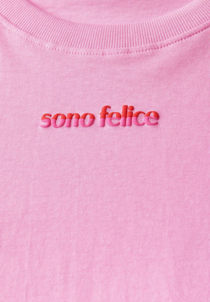 T-Shirt mit Wording-Detail