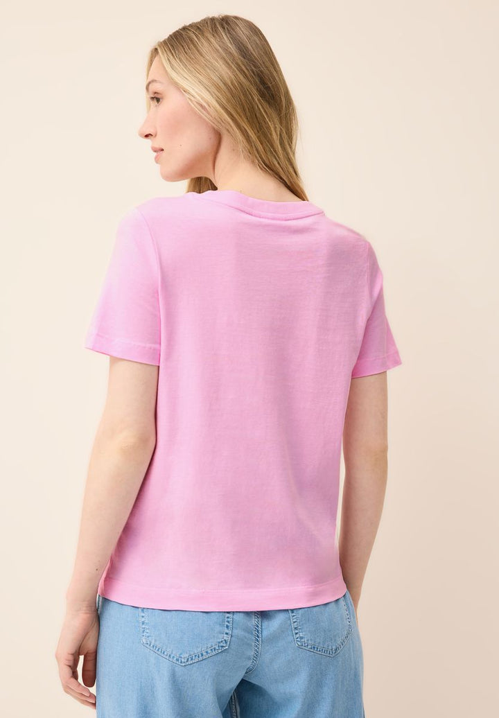 T-Shirt mit Wording-Detail