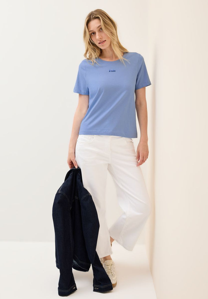 T-Shirt mit Wording-Detail