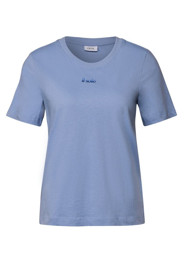 T-Shirt mit Wording-Detail