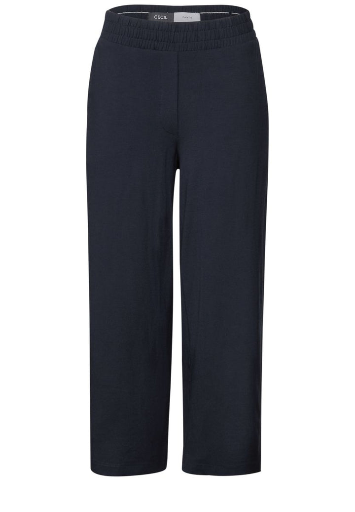 Wide Leg Jersey-Hose