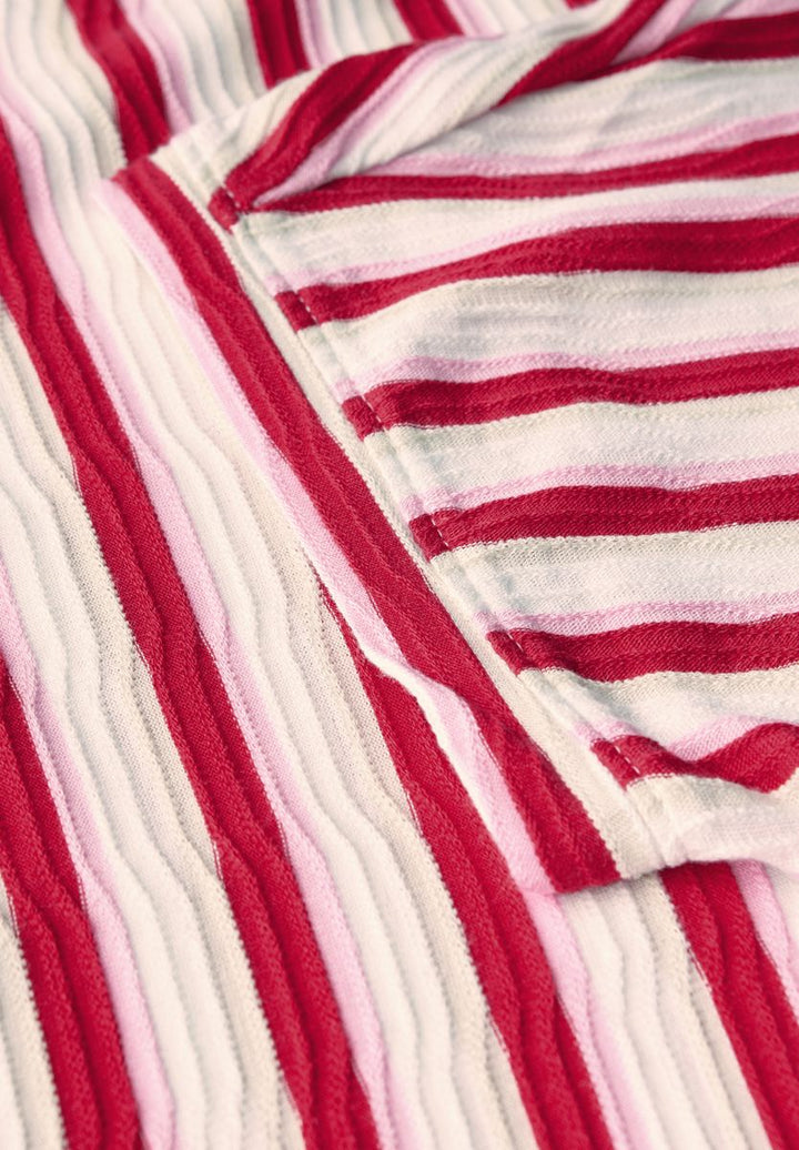 Gestreiftes Strukturshirt