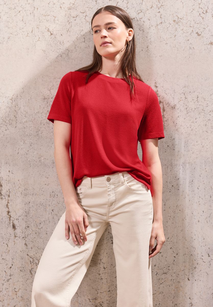 Strick-Look T-Shirt