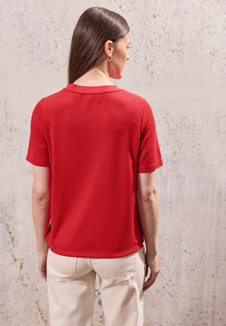 Strick-Look T-Shirt