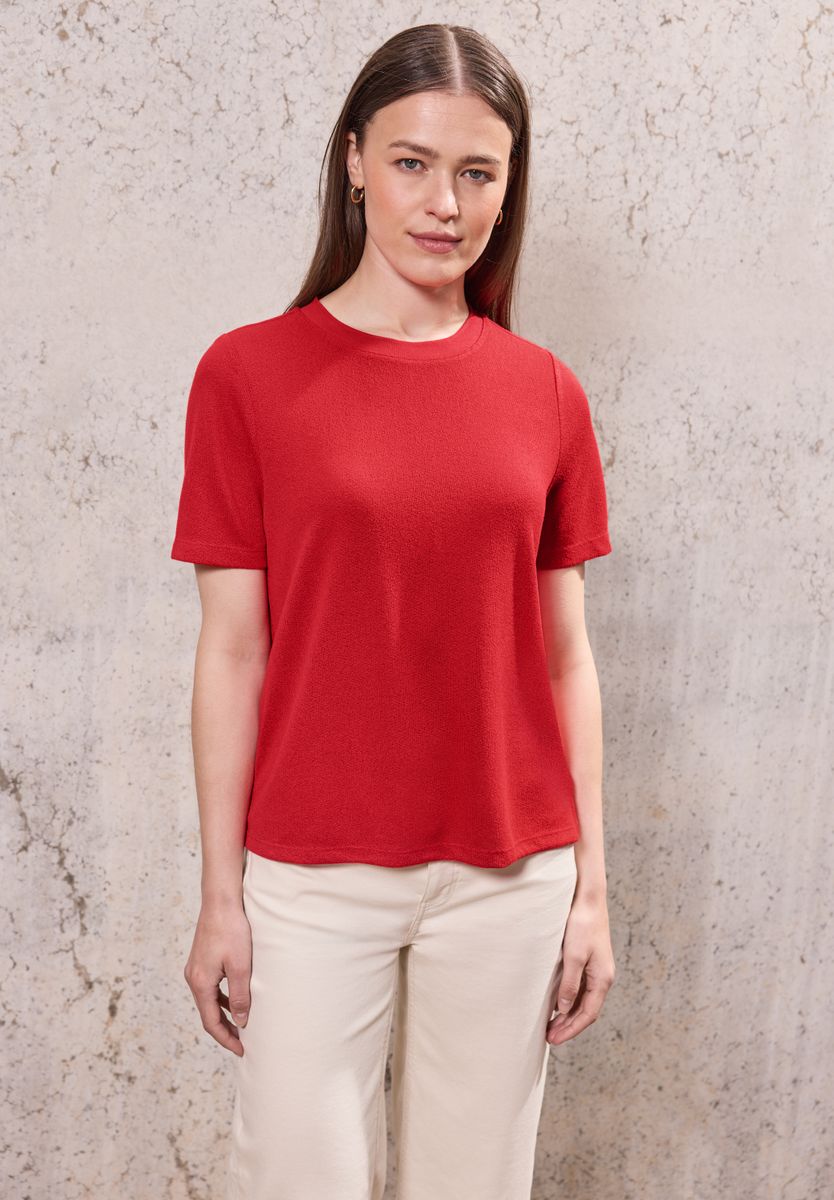 Strick-Look T-Shirt