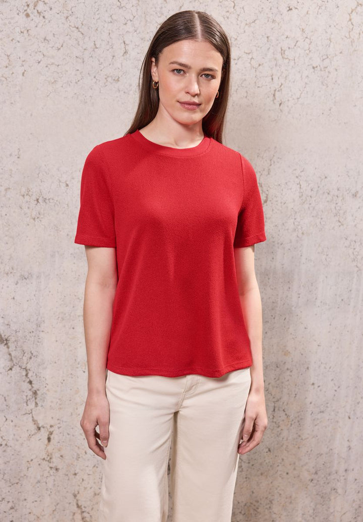 Strick-Look T-Shirt