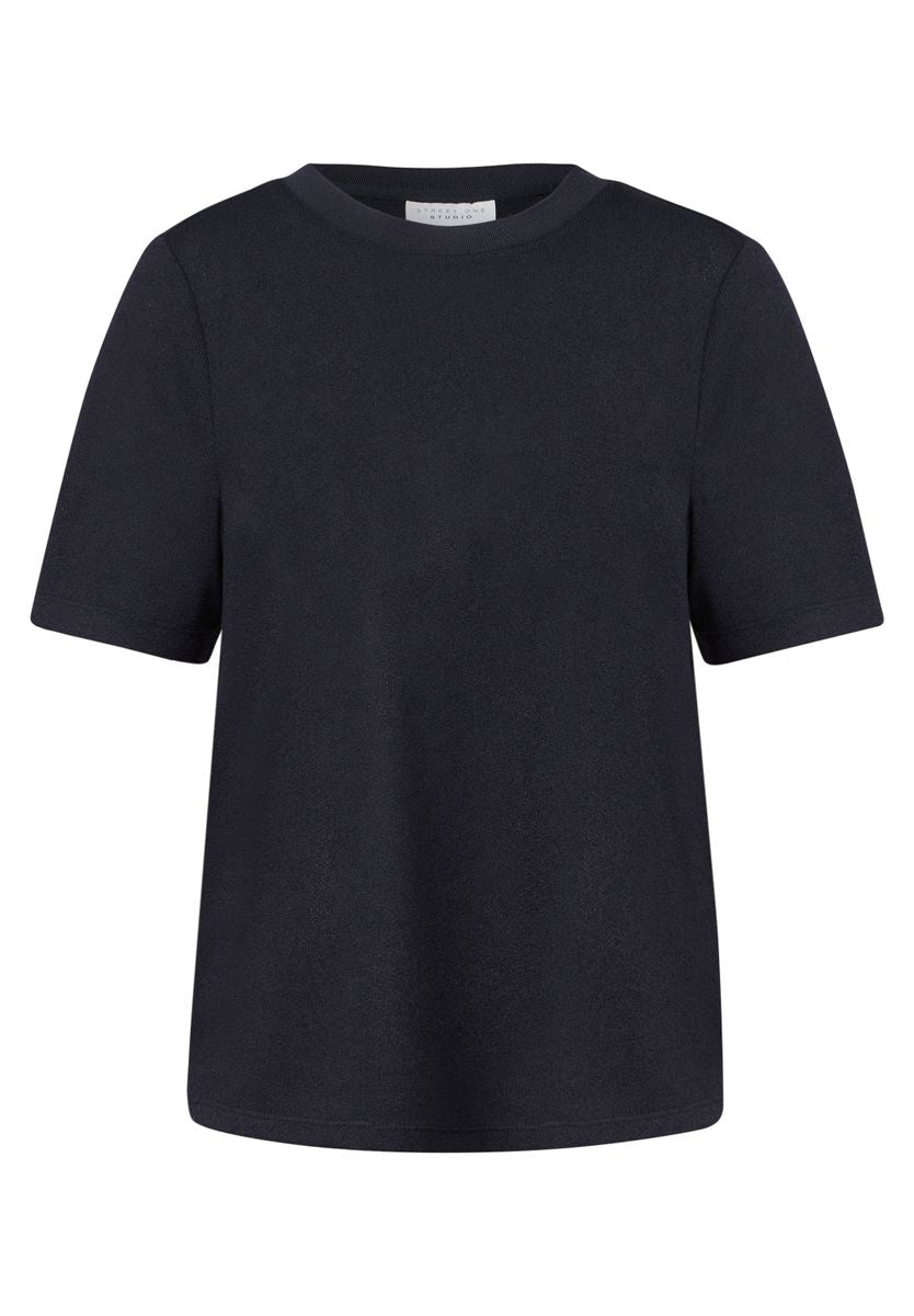 Strick-Look T-Shirt