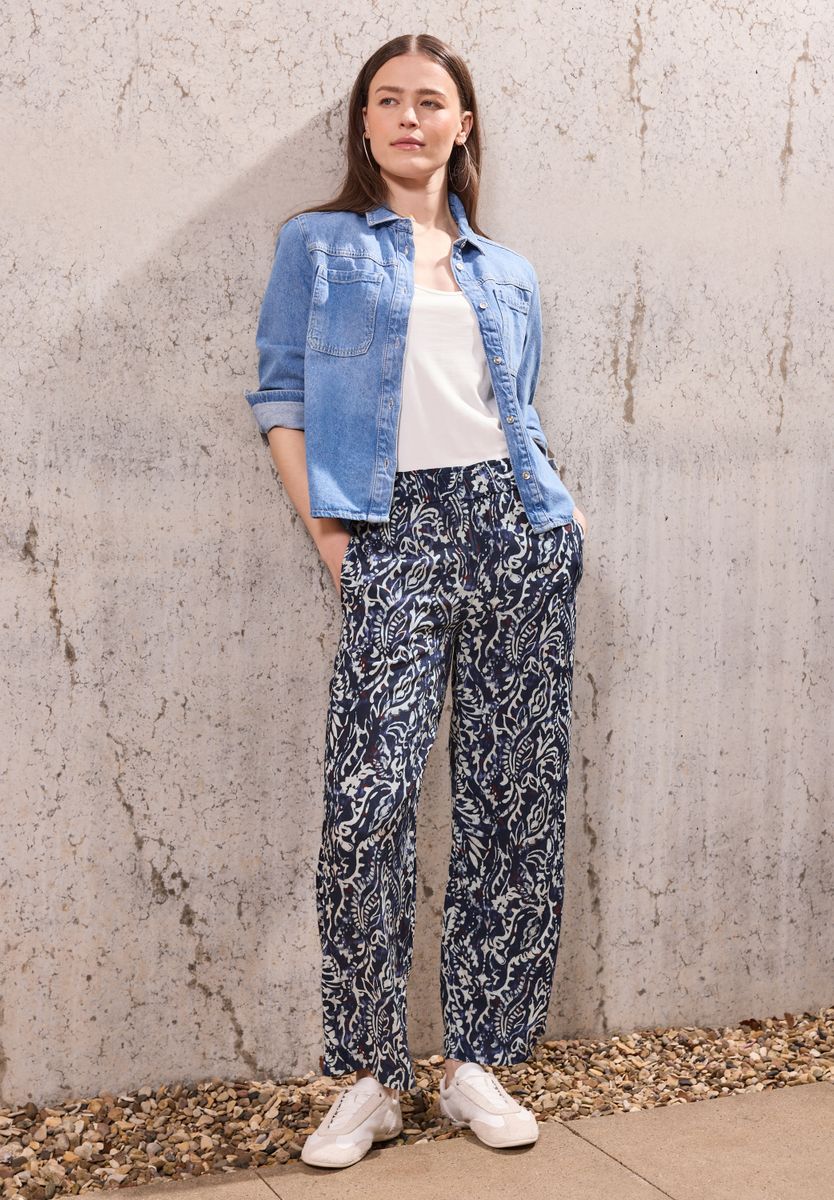 Gemusterte Culotte