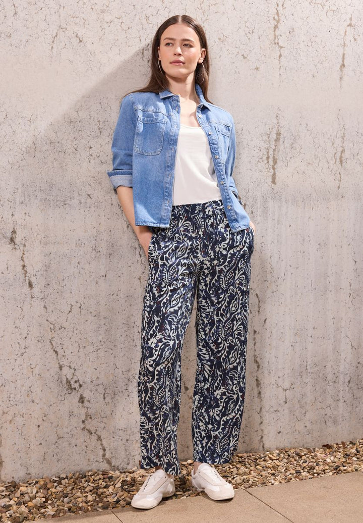 Gemusterte Culotte