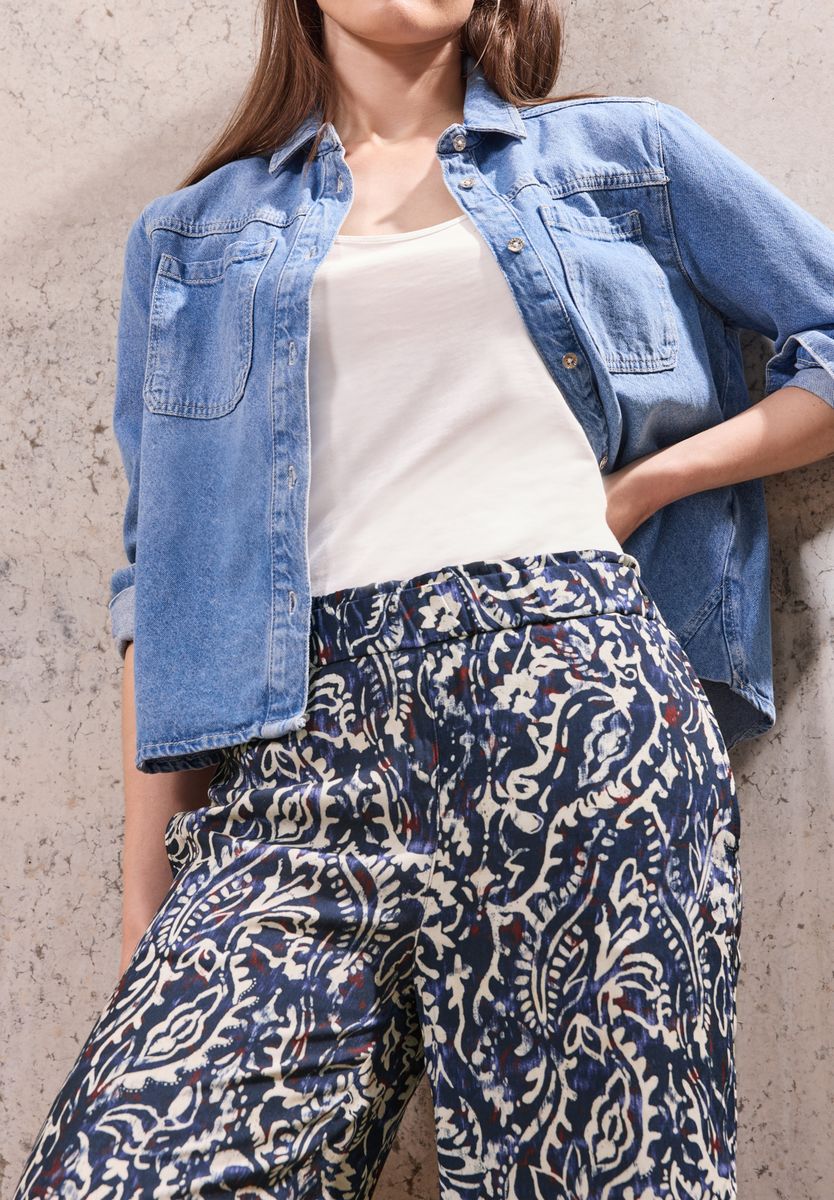 Gemusterte Culotte