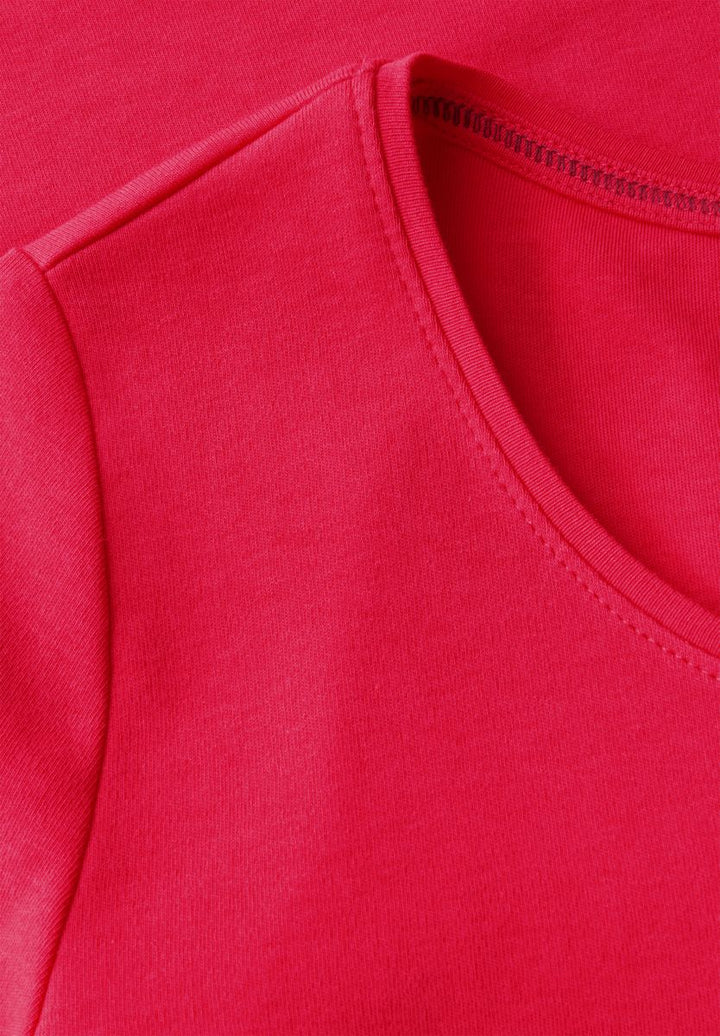 T-Shirt in Unifarbe