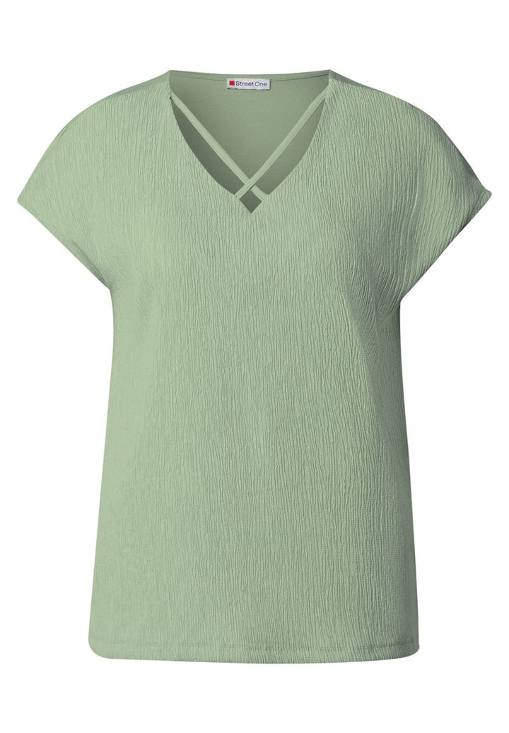 Shirt mit Bändern