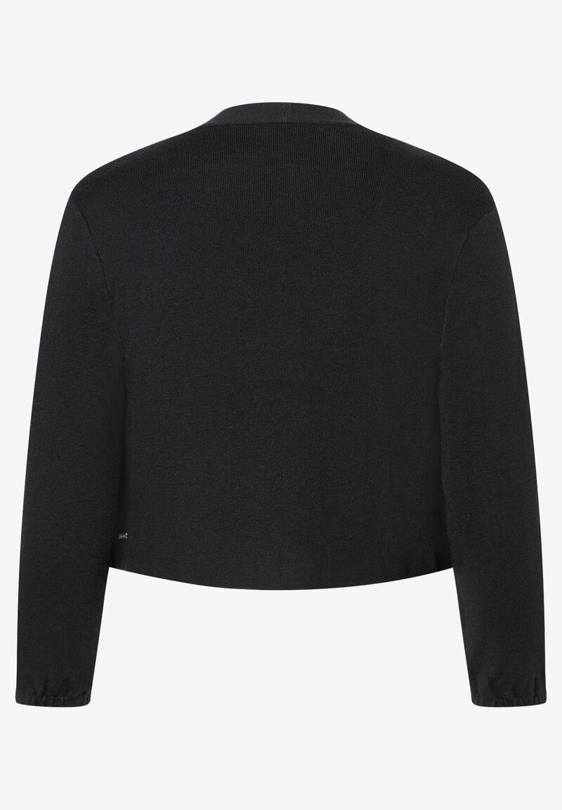 kurzer Cardigan  schwarz  Frühjahrs-Kollektion
