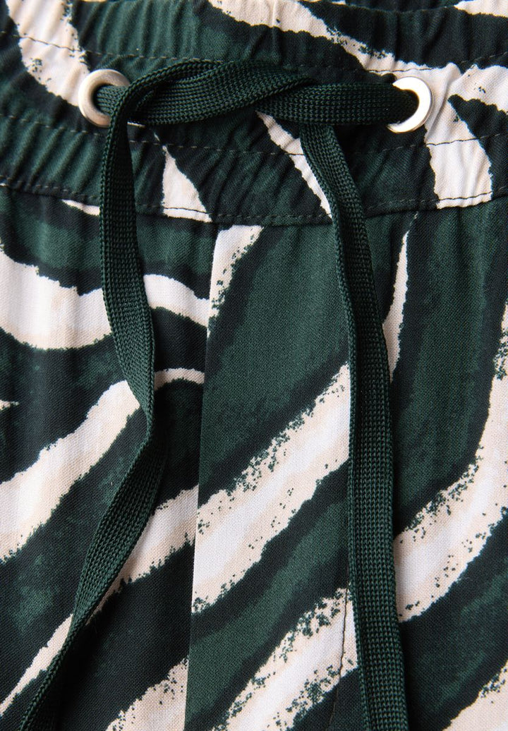 Zebra Wide Leg Hose