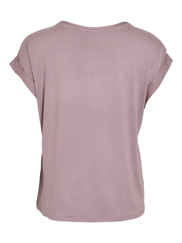 VIELLETTE S/S SATIN TOP - NOOS