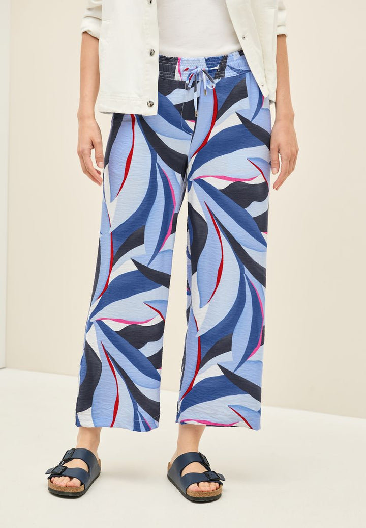 7/8 Twill-Hose mit Struktur