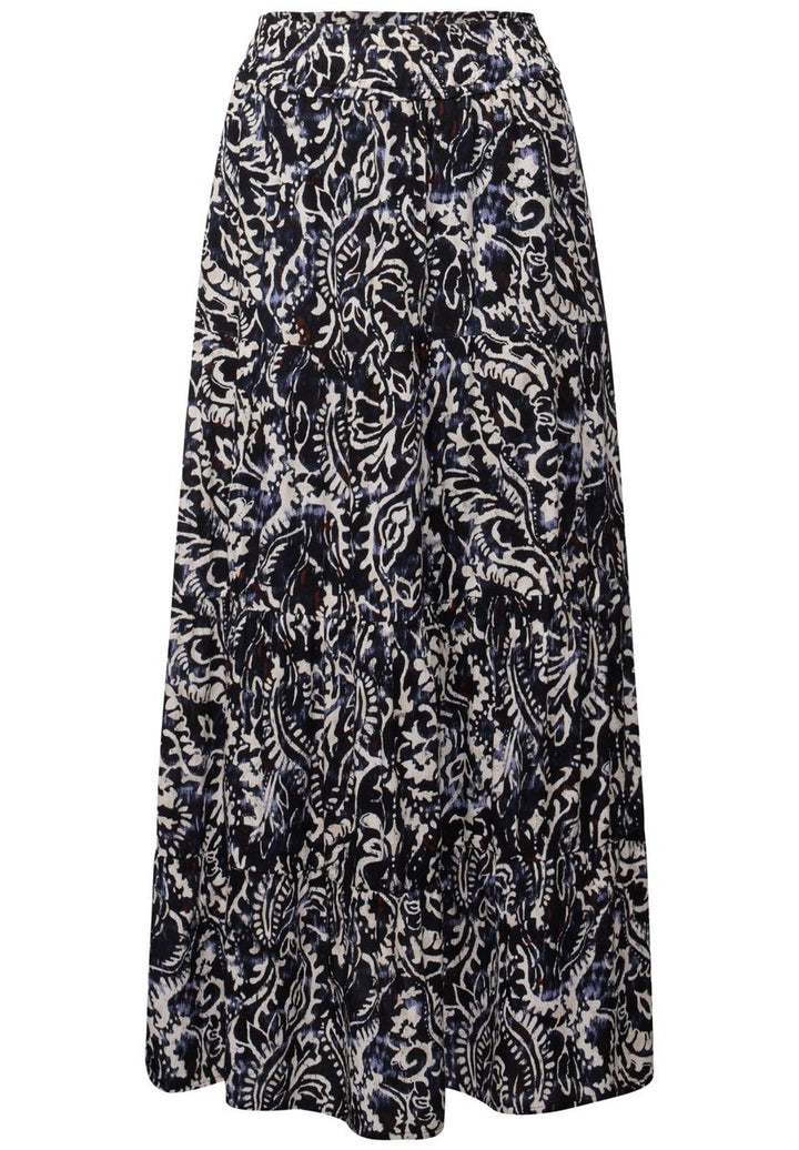 Gemusterter Musselin-Rock