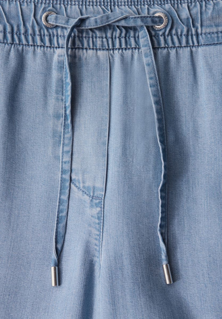 Wide Leg Lyocell-Hose